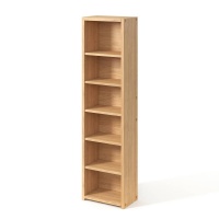 Стеллаж Для CDDVD-дисков высота 1 метр Everett единый размер бежевый LA REDOUTE INTERIEURS  фото, kupilegko.ru